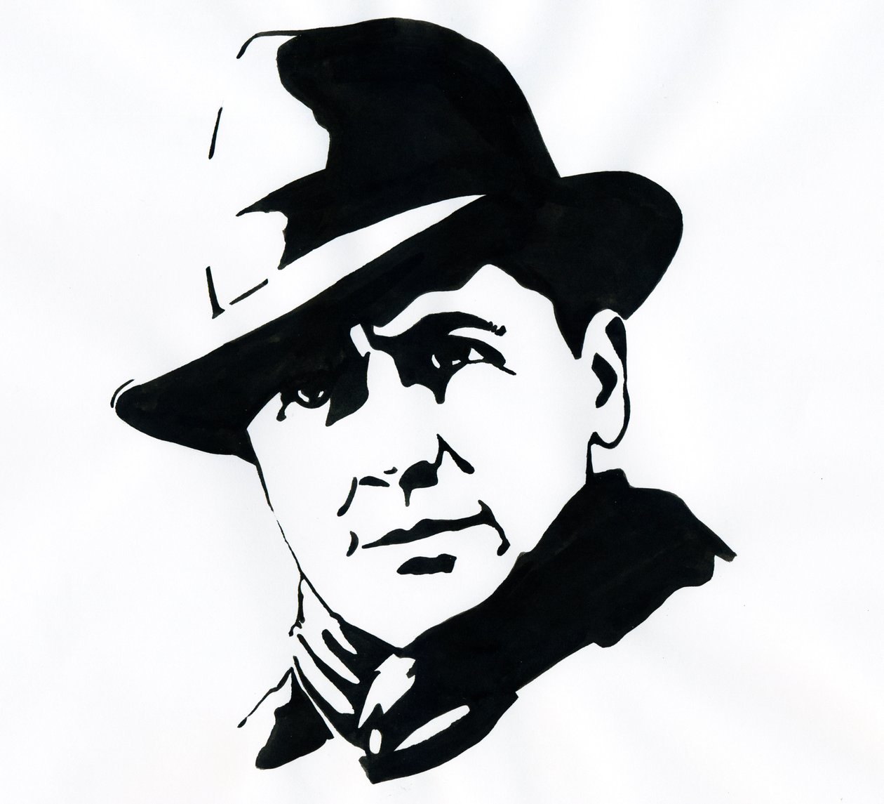 法国省长和反抗者让·穆兰（Jean Moulin，1899-1943）的肖像 作者 亚历山德罗·洛纳蒂