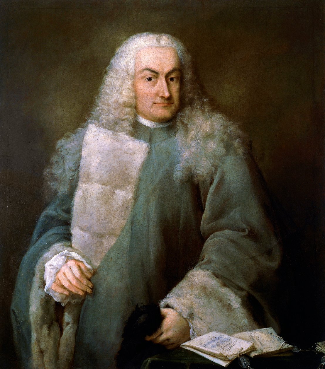 圣马可律师朱利奥·孔塔里尼·达·穆拉 (Giulio Contarini da Mula，1519-1575) 的肖像，亚历山德罗·隆吉 (Alessandro Longhi，1733-1813) 绘画，布面油画 作者 亚历山德罗·隆吉