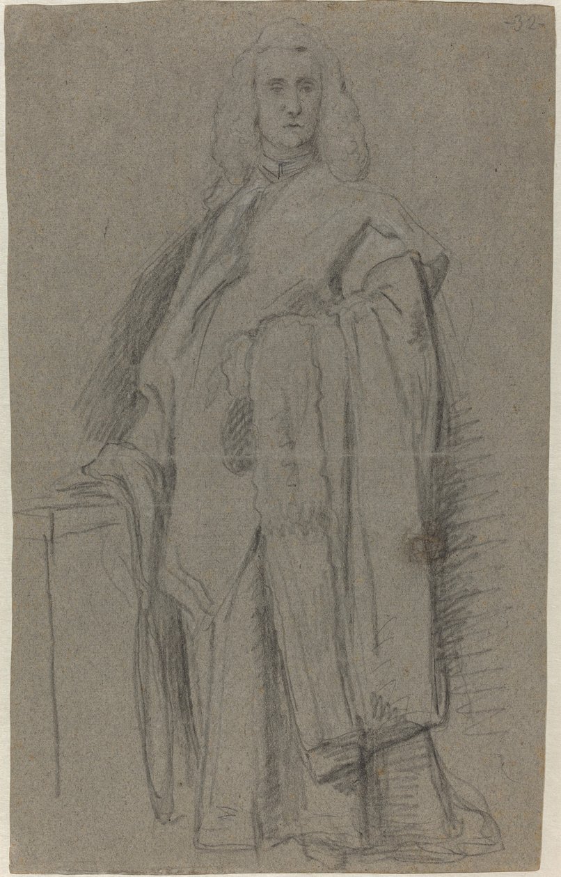 圣马可的一位威尼斯检察官[直书] 作者 Alessandro Longhi 或 Pietro Longhi