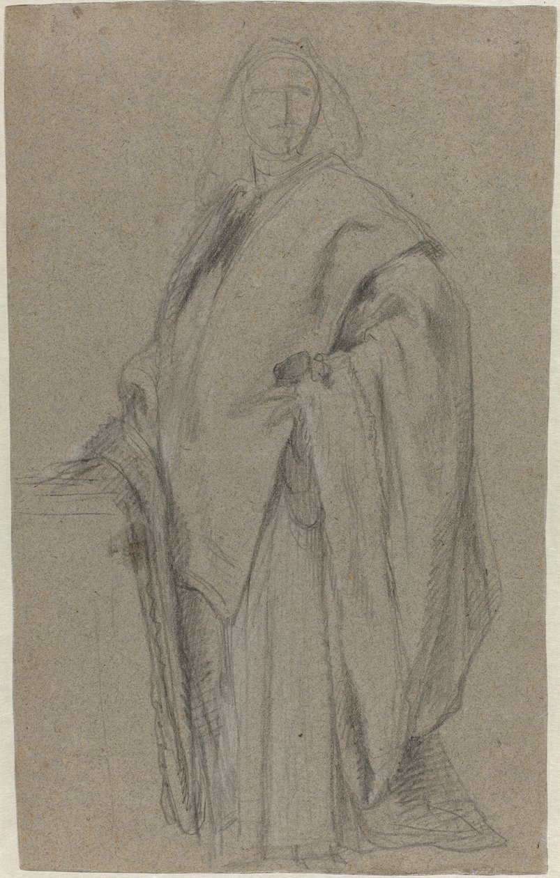 检察官的肖像[背面] 作者 Alessandro Longhi 或 Pietro Longhi