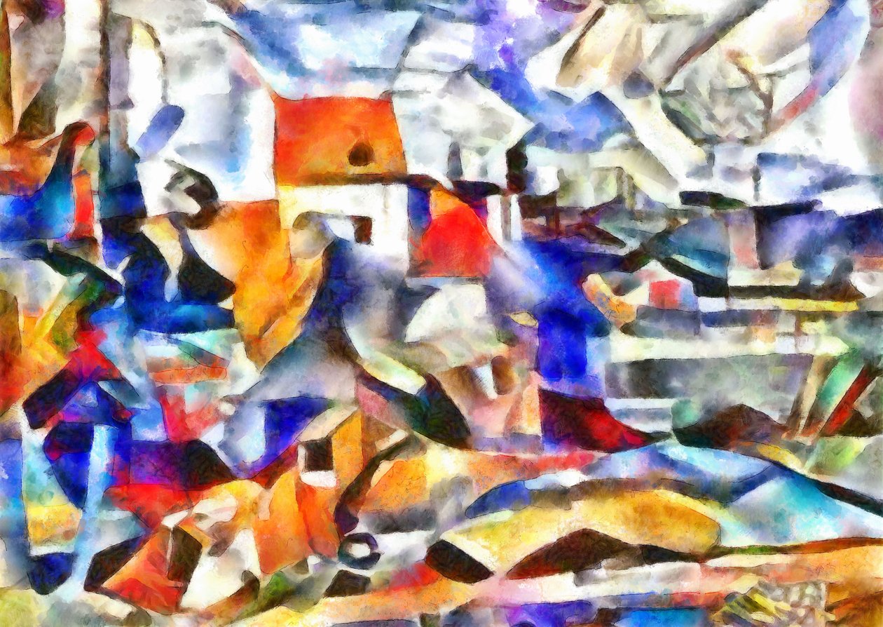 素描（风景），2017， 作者 亚历克斯·卡明克