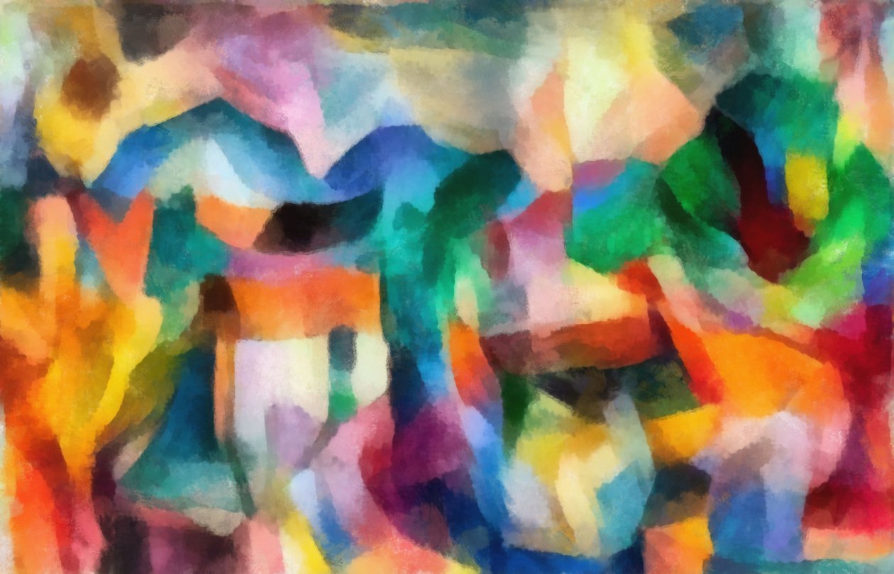 在花园里，2017年， 作者 亚历克斯·卡明克