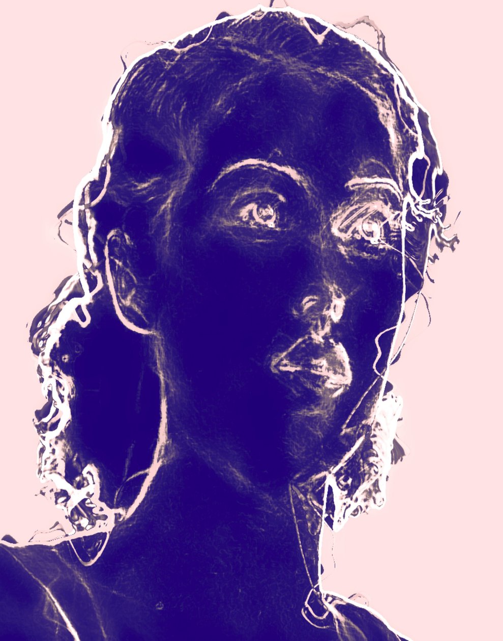 极光（晚上），2020年，（混合媒体）。 作者 亚历克斯·卡明克