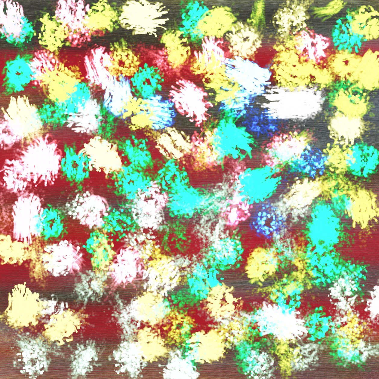 Garden.2015，（数字油画） 作者 亚历克斯·卡明克