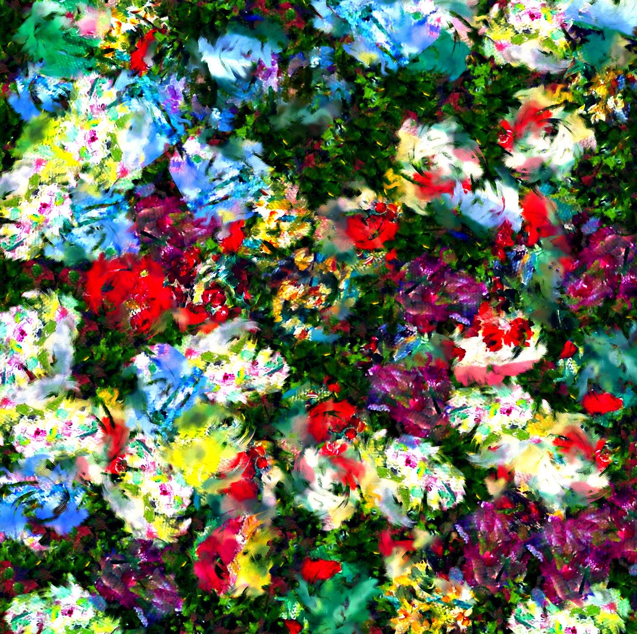 Garden ,2019,(mixed media) 作者 亚历克斯·卡明克