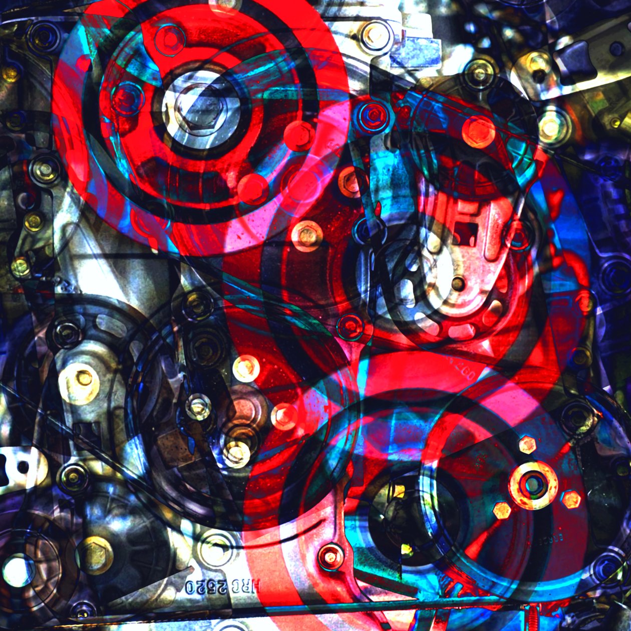 Mechanism,2019,(collage) 作者 亚历克斯·卡明克