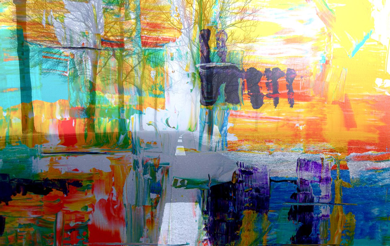 Path,2019,(mixed media) 作者 亚历克斯·卡明克
