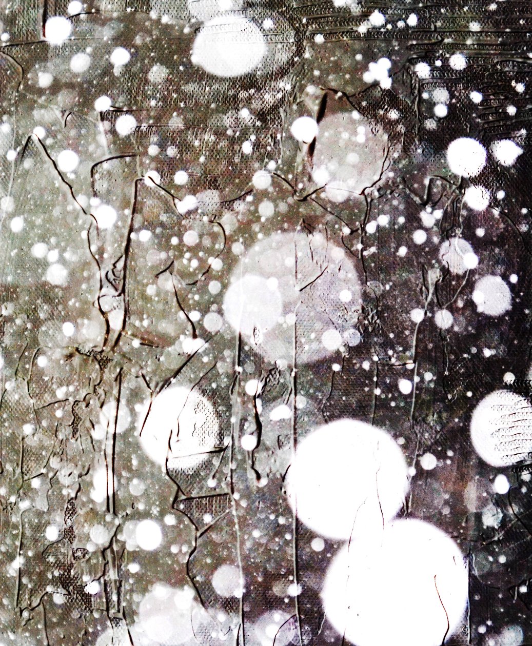 Snow,2019,(mixed media) 作者 亚历克斯·卡明克