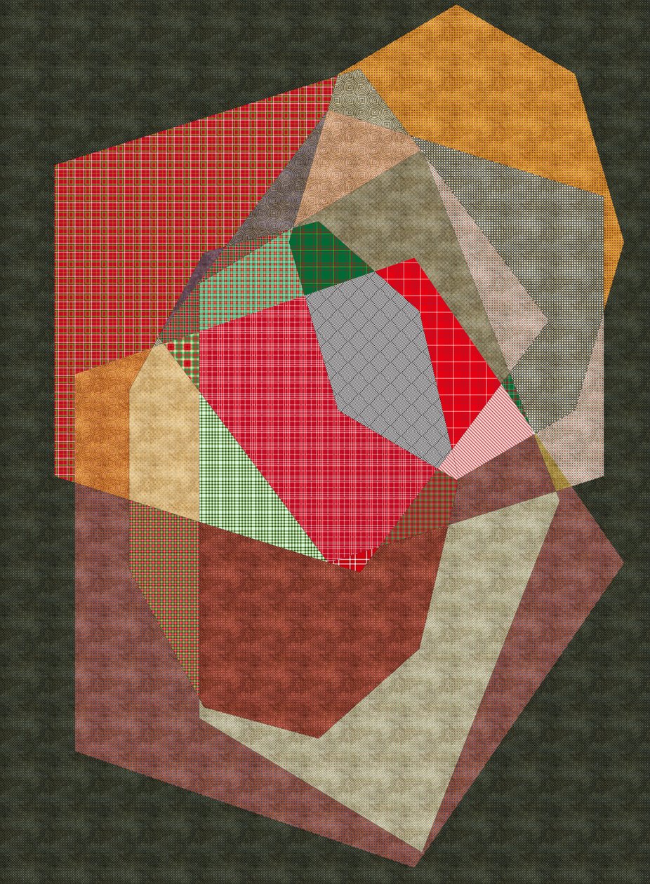 Stones,2019,(mixed media) 作者 亚历克斯·卡明克