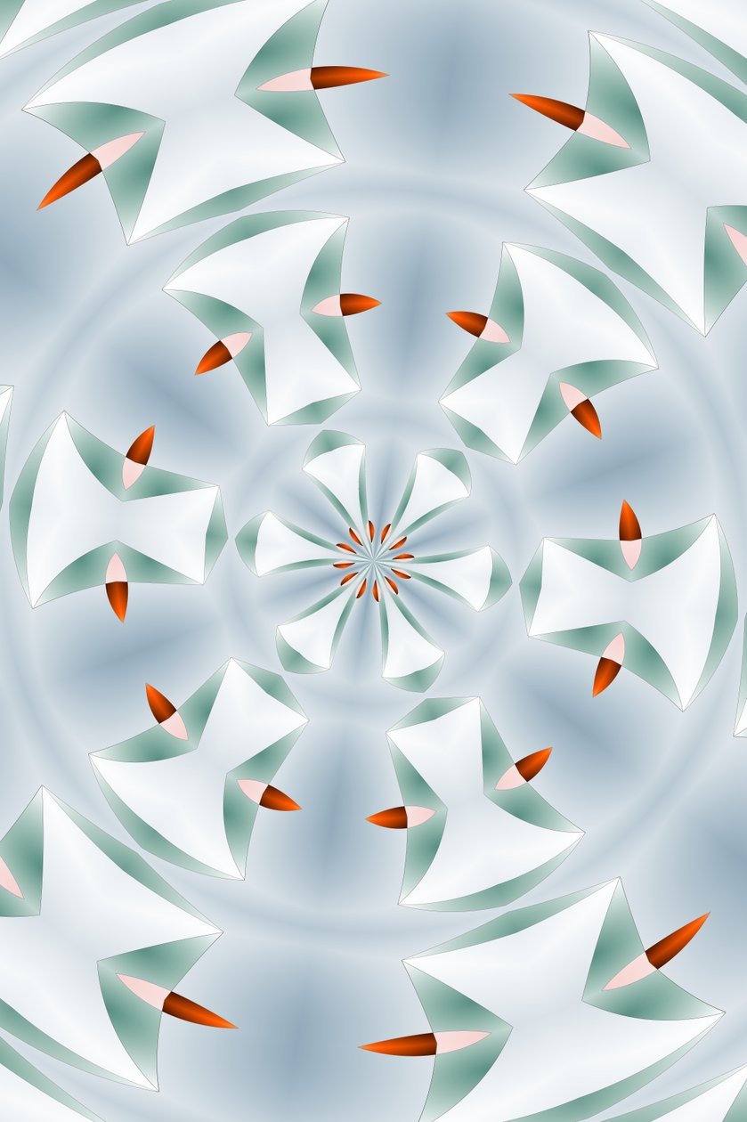Arabesque #15,2019,(混合媒体) 作者 亚历克斯·卡明克