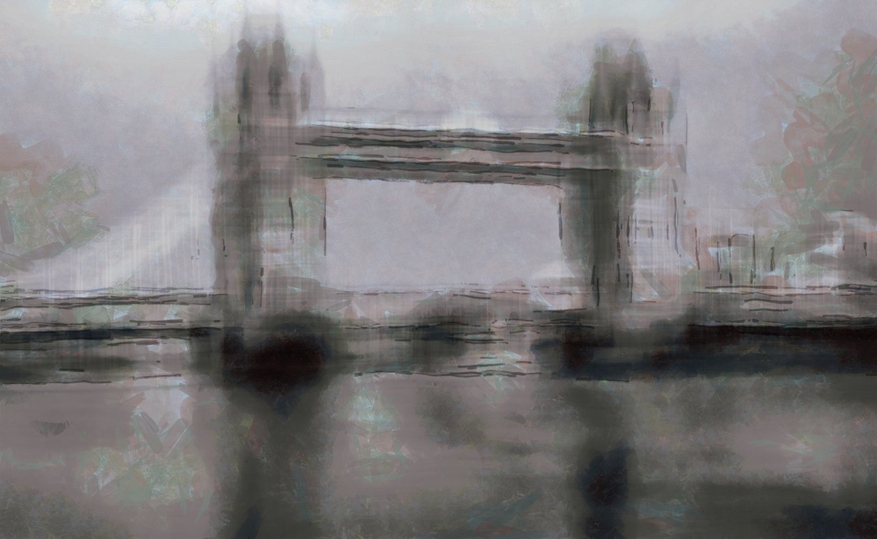 bridge,2019,(mixed media) 作者 亚历克斯·卡明克