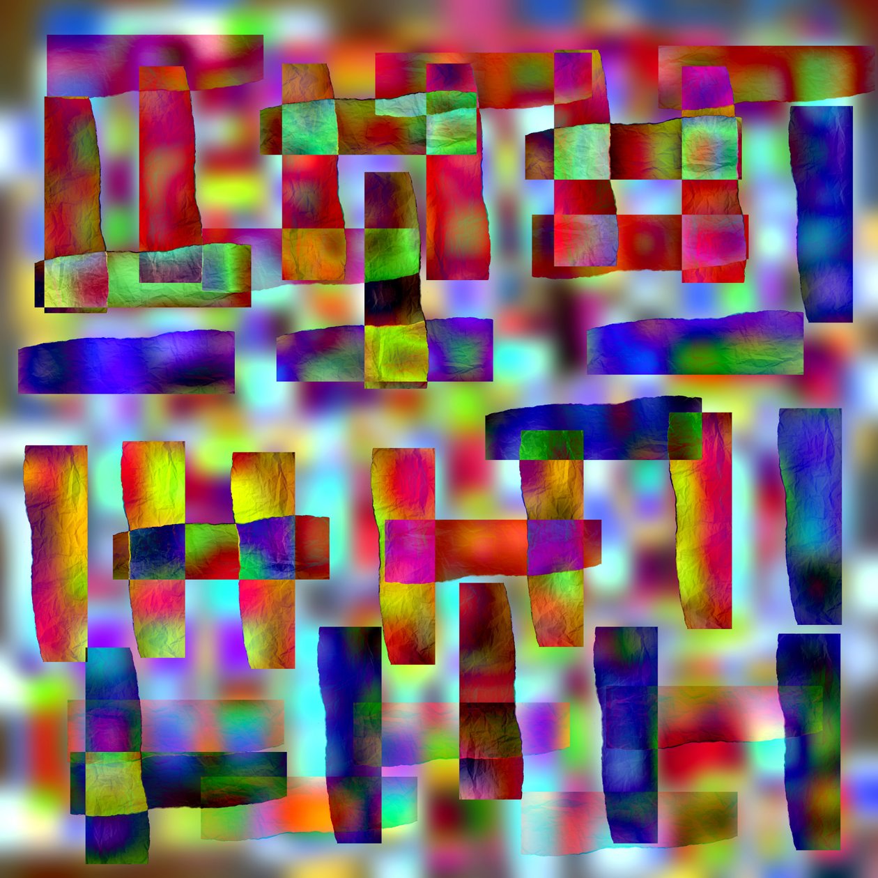 圆周运动,2019,(混合媒体) 作者 亚历克斯·卡明克
