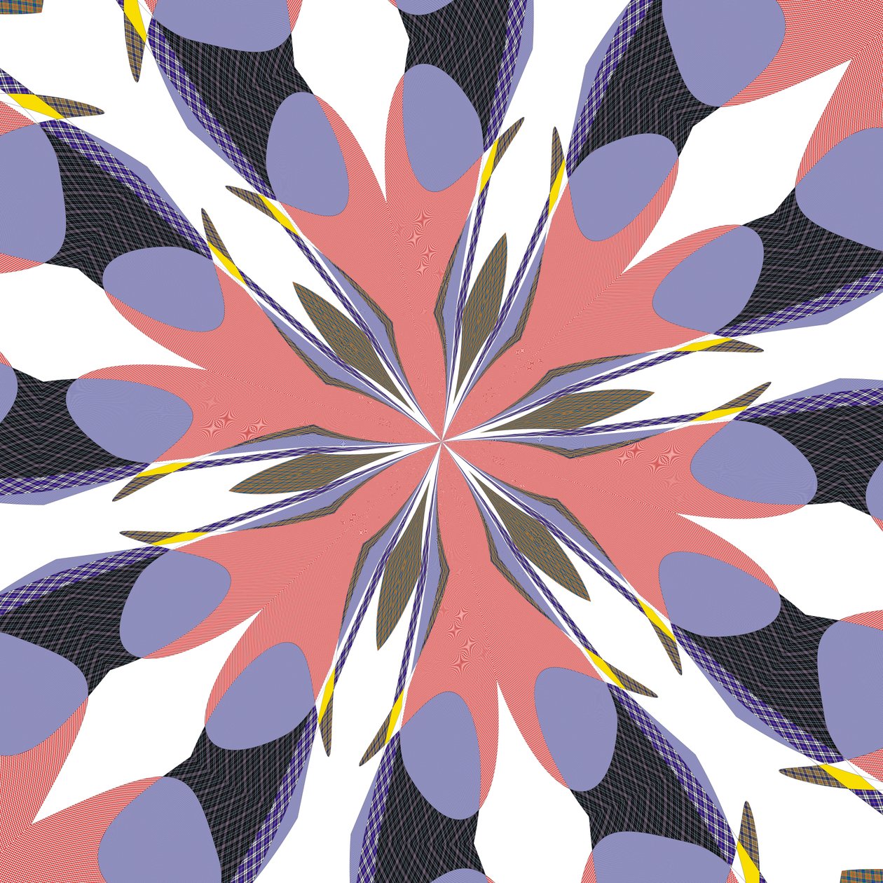 clover (version),2019,(mixed media) 作者 亚历克斯·卡明克