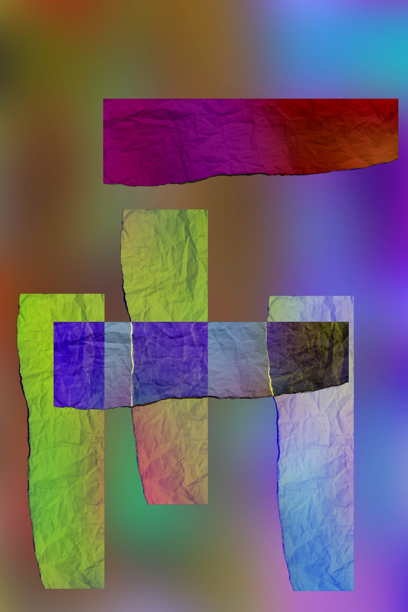 etude ,2019,(mixed media) 作者 亚历克斯·卡明克