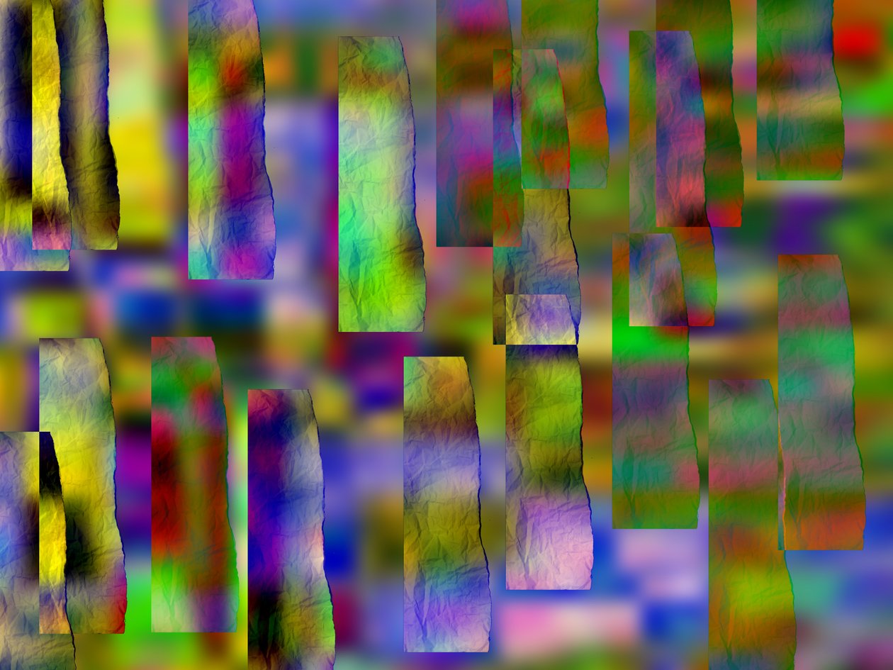 etude #23,2019,(mixed media) 作者 亚历克斯·卡明克