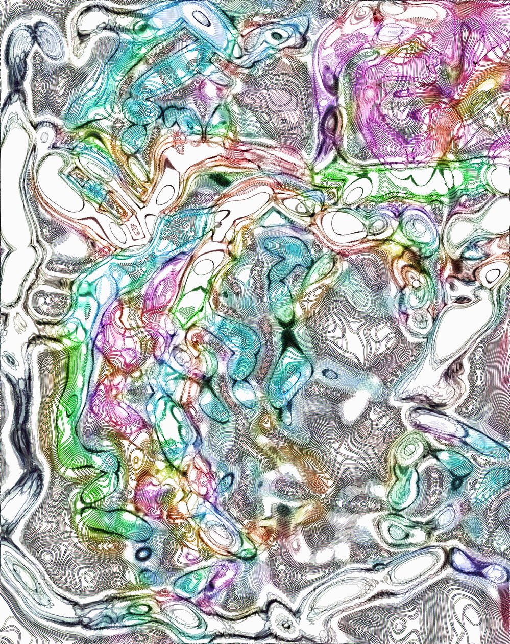 etude II,2019,(digital) 作者 亚历克斯·卡明克