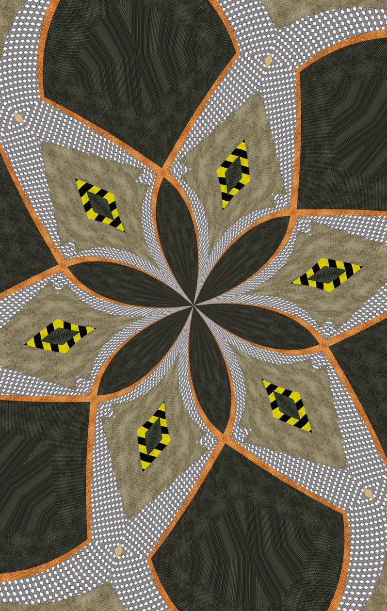 flowers;61,2019,(mixed media) 作者 亚历克斯·卡明克