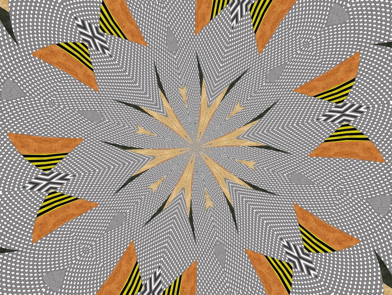 flowers;71,2019,(mixed media) 作者 亚历克斯·卡明克
