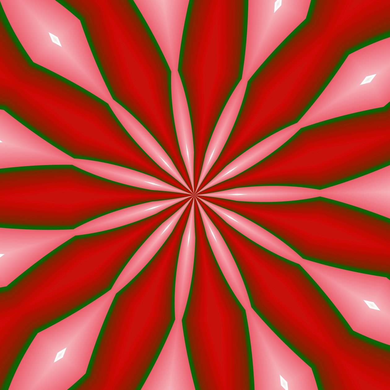 flowers #3,2019,(gradient) 作者 亚历克斯·卡明克