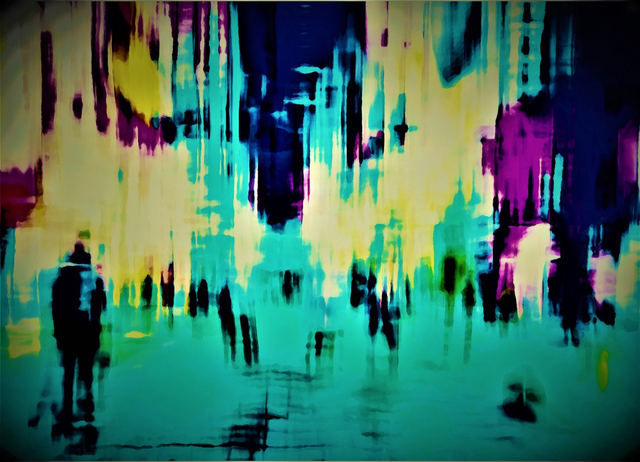流动的色彩-流动的情感,2020,(摄影) 作者 亚历克斯·卡明克