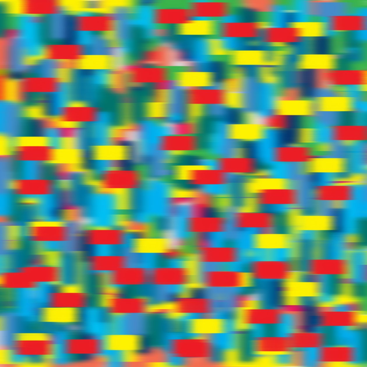 horizontal puantilism blue,2019,(photography) 作者 亚历克斯·卡明克