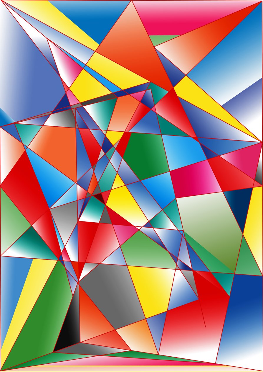 in the air,2019,(gradient) 作者 亚历克斯·卡明克