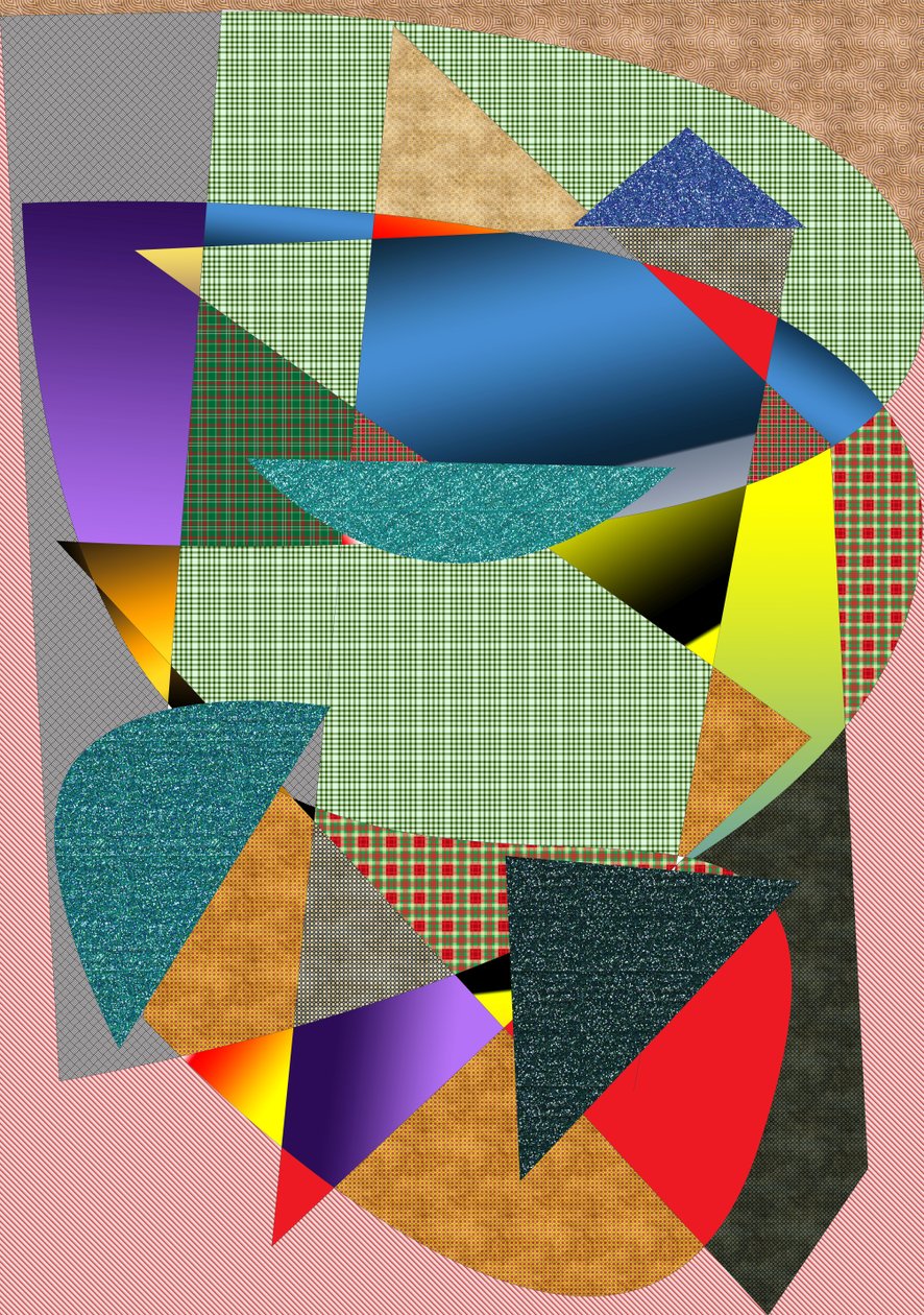 landscape #2,2019,(mixed media) 作者 亚历克斯·卡明克