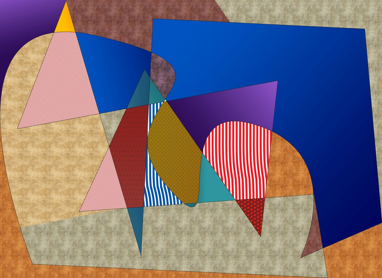 landscape #26,2019,(mixed media) 作者 亚历克斯·卡明克