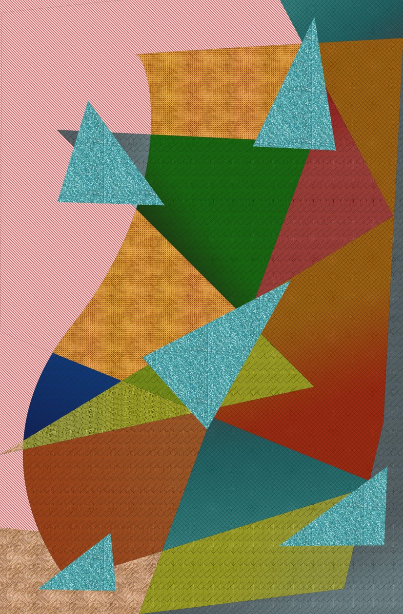 landscape #27,2019,(mixed media) 作者 亚历克斯·卡明克