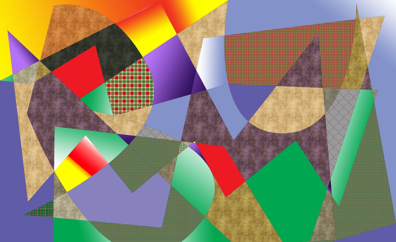 landscape #3,2019,(mixed media) 作者 亚历克斯·卡明克