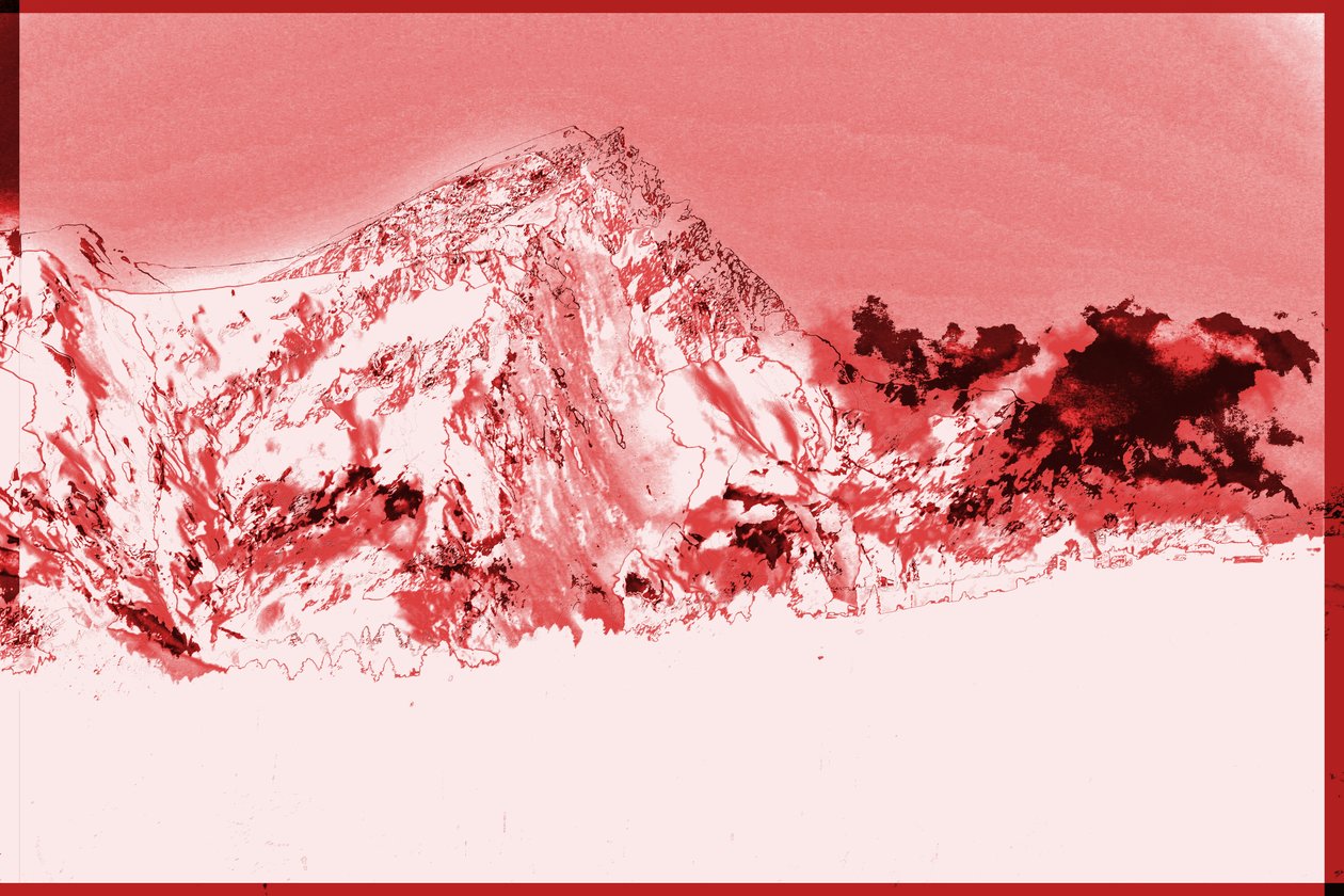 mountains,2019,(mixed media) 作者 亚历克斯·卡明克
