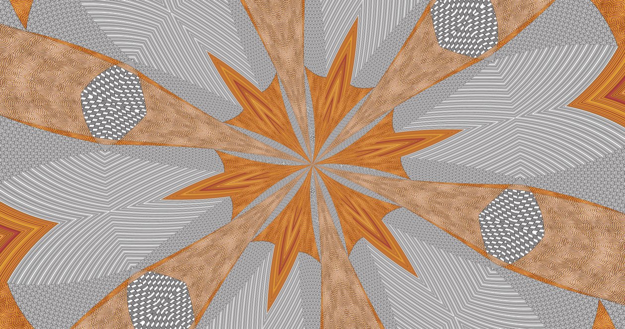ornament #63,2019,(mixed media) 作者 亚历克斯·卡明克