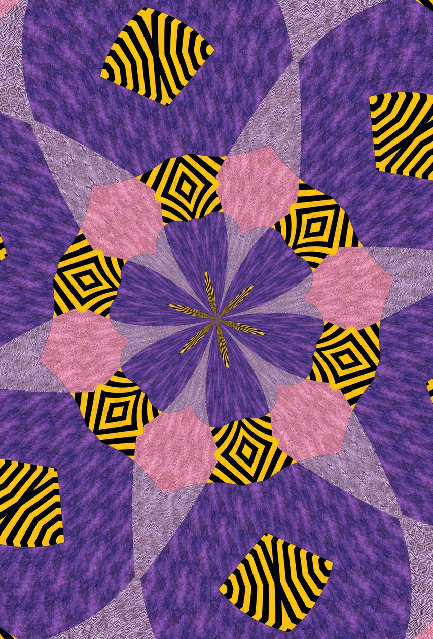 ornament #69,2019,(mixed media) 作者 亚历克斯·卡明克