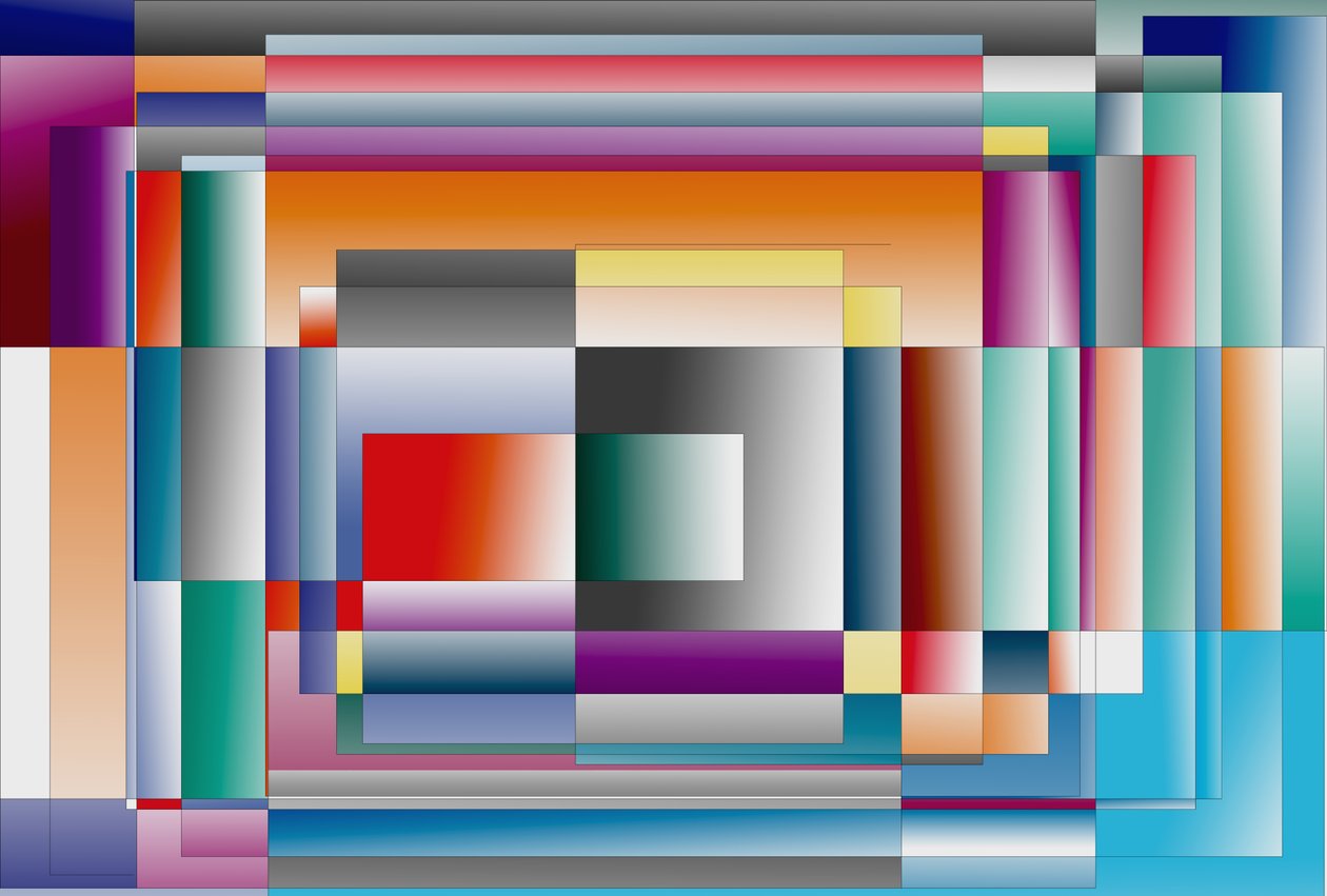 piano,2019,(gradient) 作者 亚历克斯·卡明克