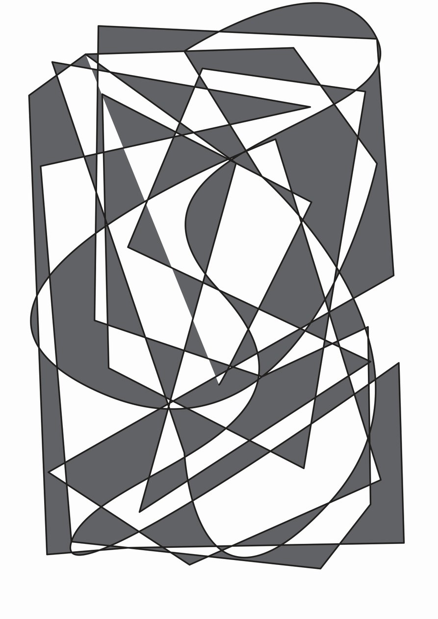 谜题,2017,(混合媒体) 作者 亚历克斯·卡明克