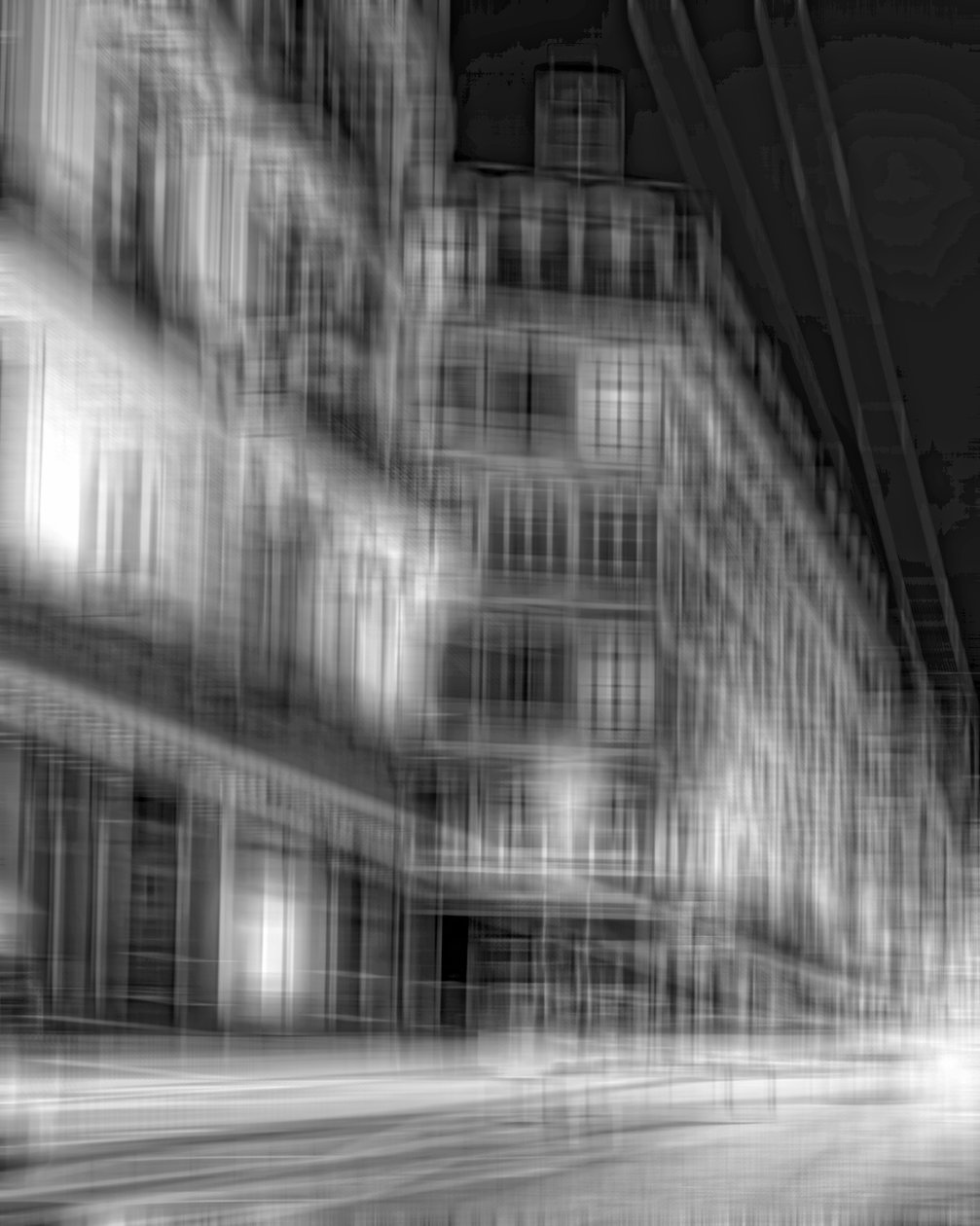 quiet street,2019,(photography) 作者 亚历克斯·卡明克