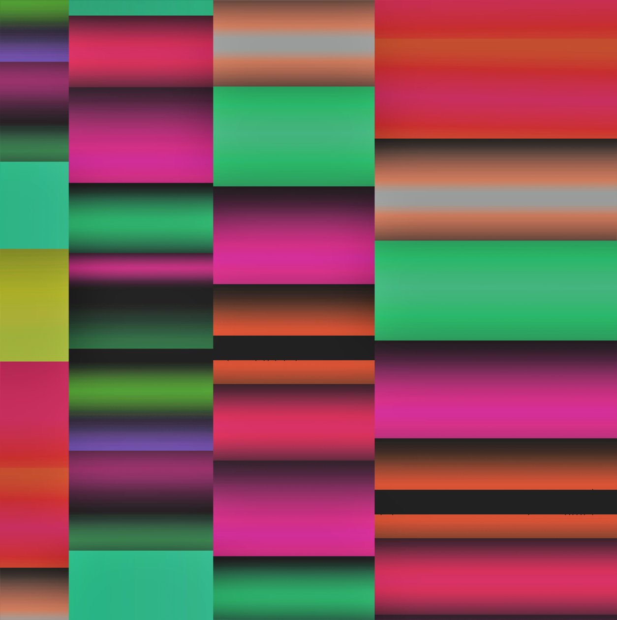 song of the evening,2017,(gradient) 作者 亚历克斯·卡明克