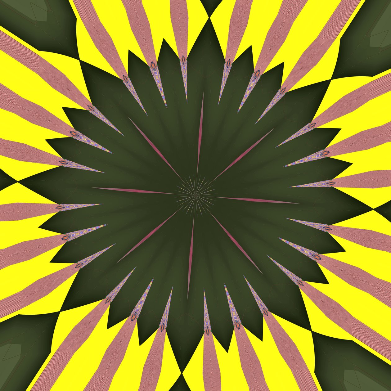 sunflower,2019,(digital) 作者 亚历克斯·卡明克