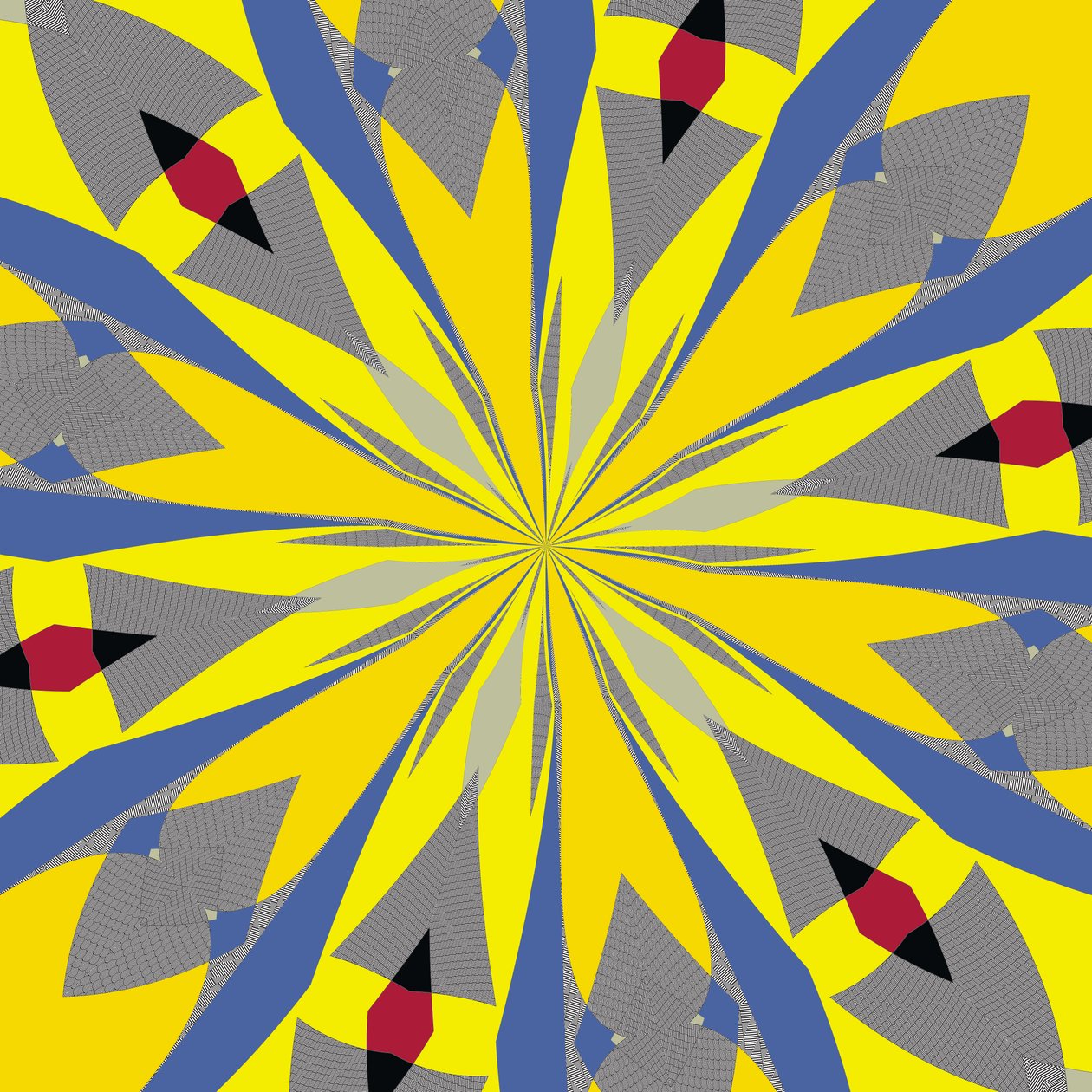 symmetry #14,2019,(mixed media) 作者 亚历克斯·卡明克