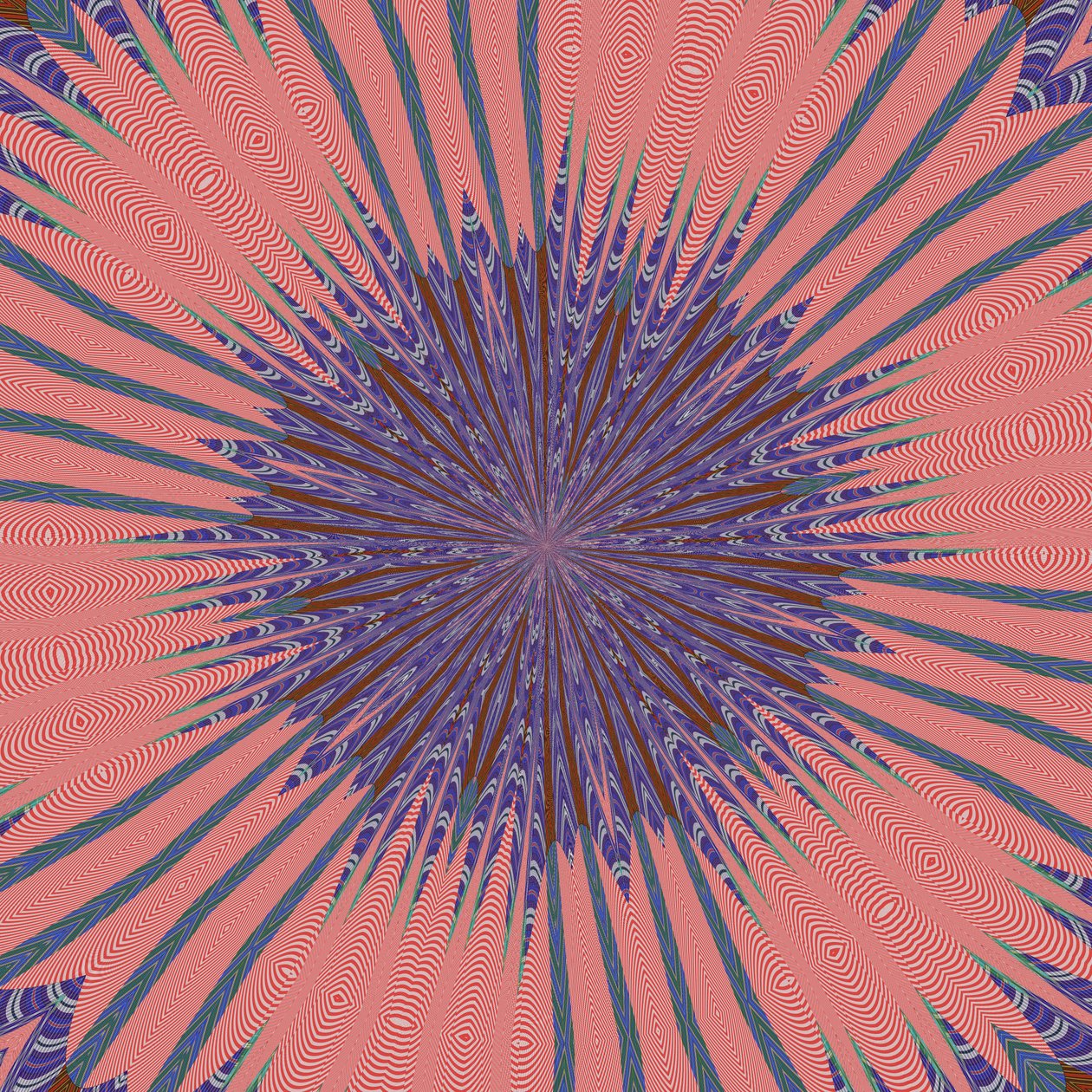 对称#34,2019,(混合媒体) 作者 亚历克斯·卡明克
