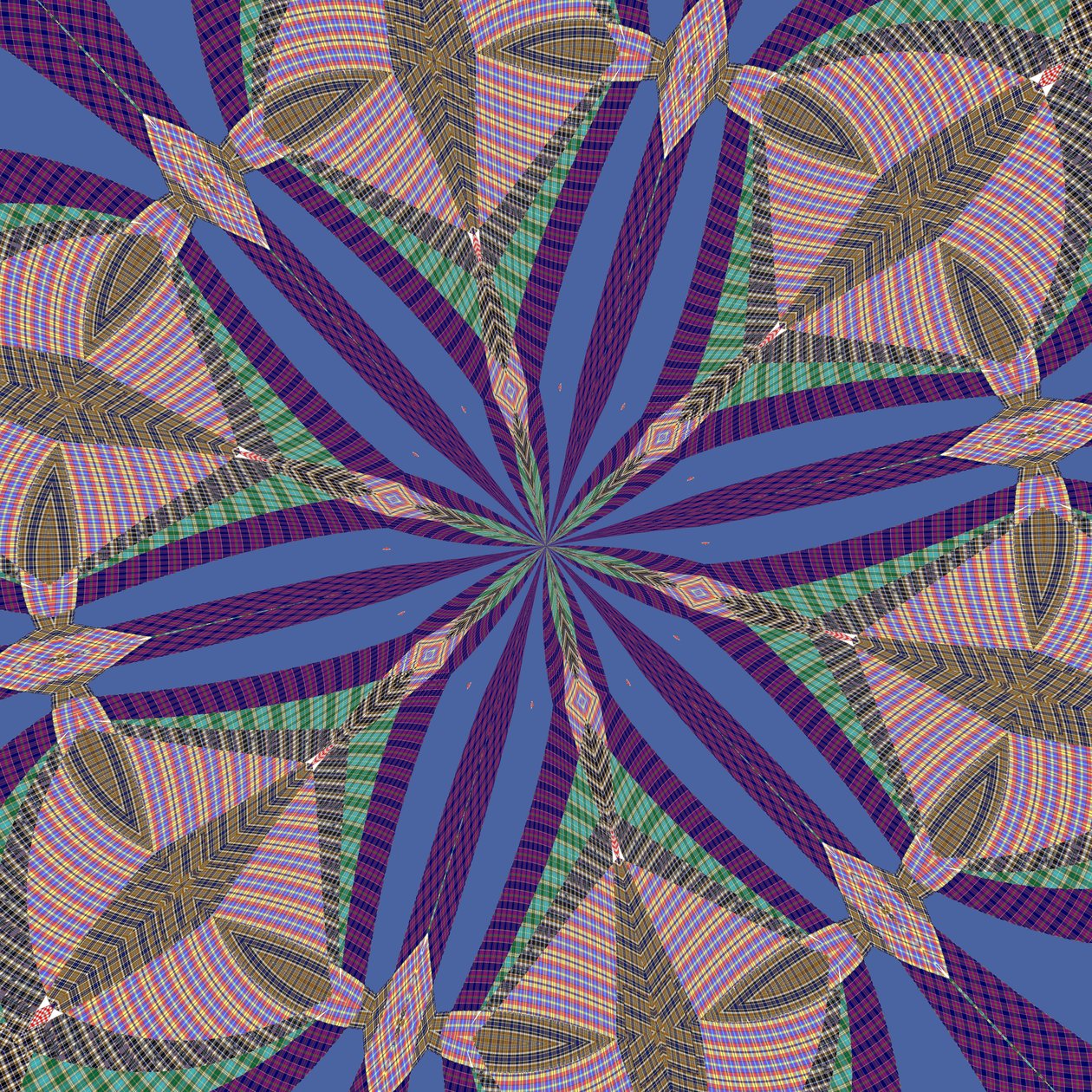 Symmetry #36,2019,(混合媒体) 作者 亚历克斯·卡明克