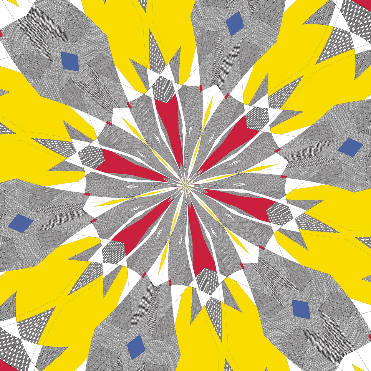 symmetry #48,2019,(mixed media) 作者 亚历克斯·卡明克