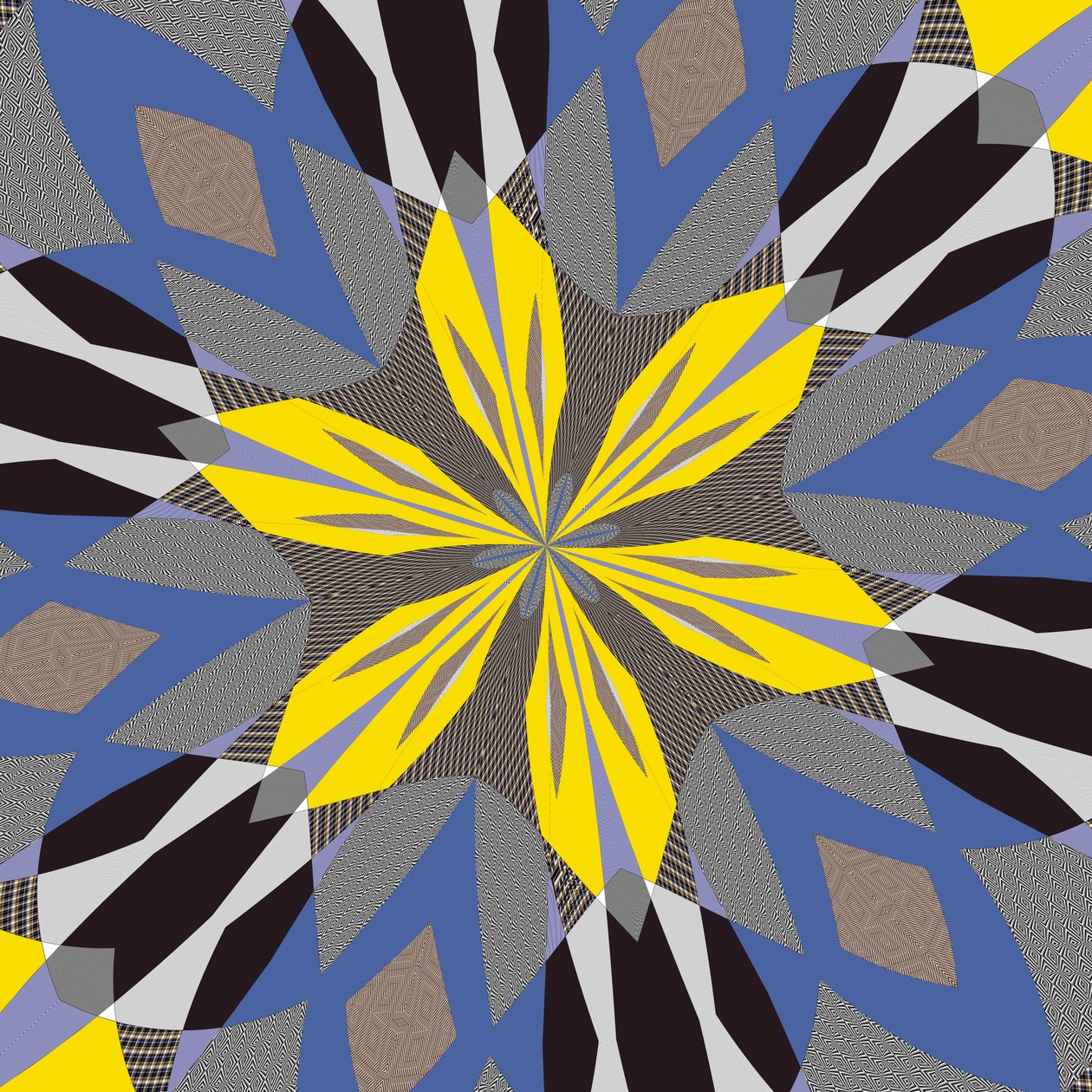 symmetry #55,2019,(mixed media) 作者 亚历克斯·卡明克