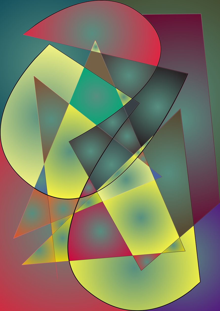 Twillight, 2019, (混合媒体) 作者 亚历克斯·卡明克