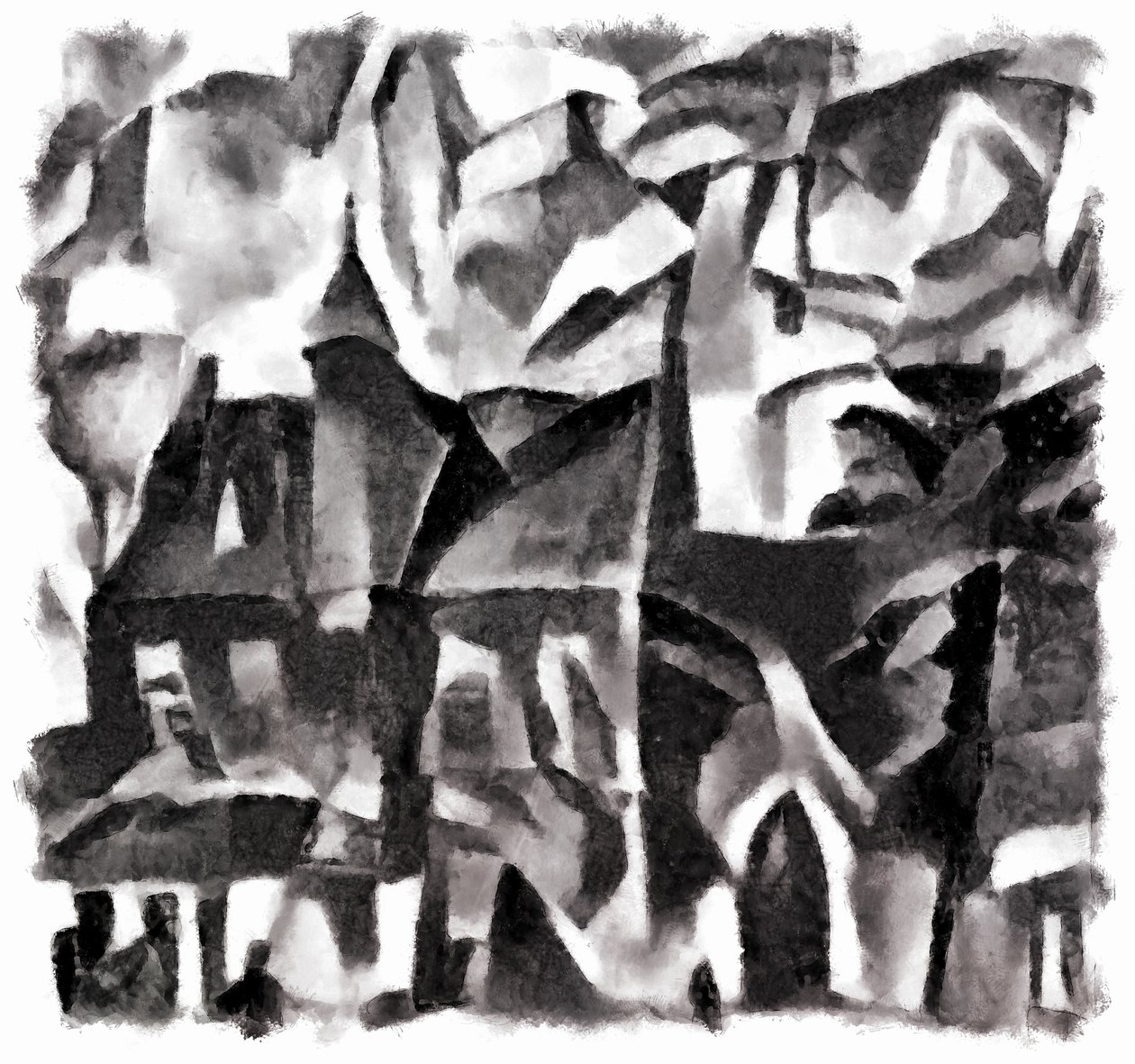 view（black）＃3,2016， 作者 亚历克斯·卡明克