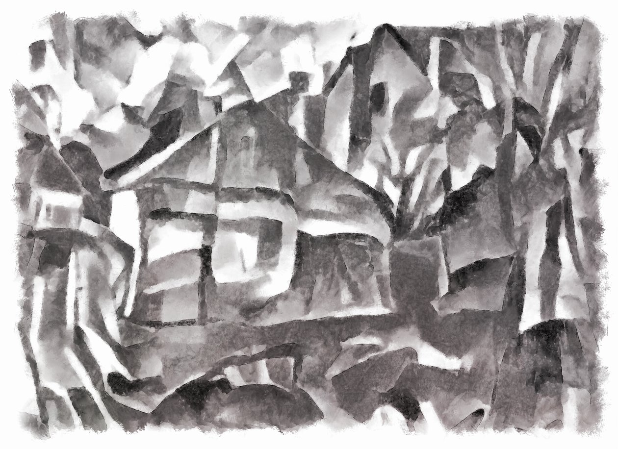view（black）＃4,2016， 作者 亚历克斯·卡明克