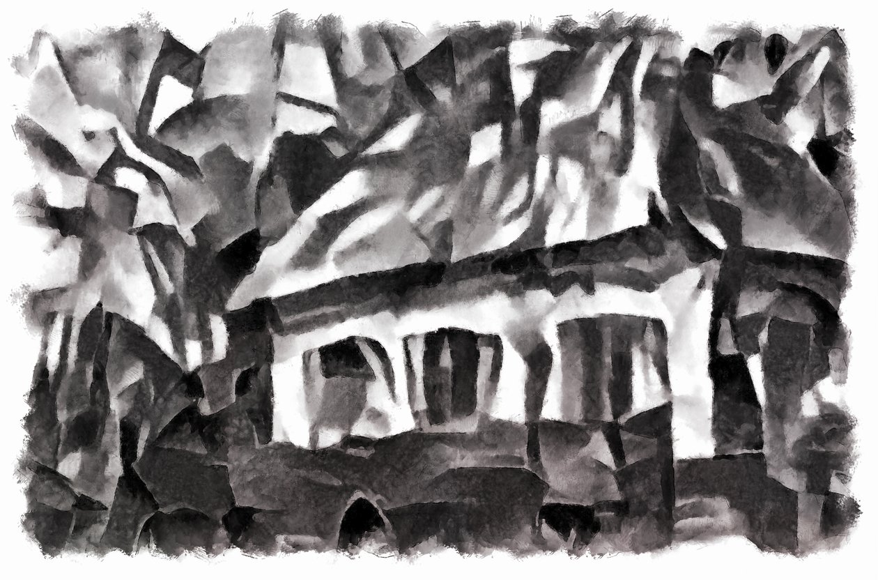 view（black）＃5,2016， 作者 亚历克斯·卡明克