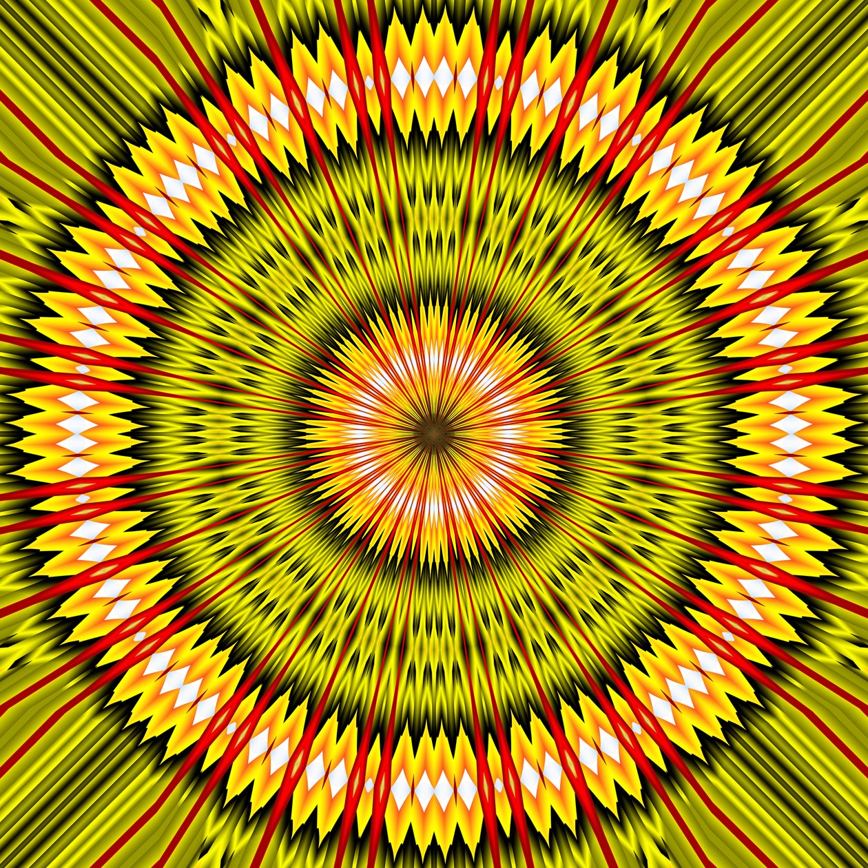 yellow eye,2019,(digital) 作者 亚历克斯·卡明克