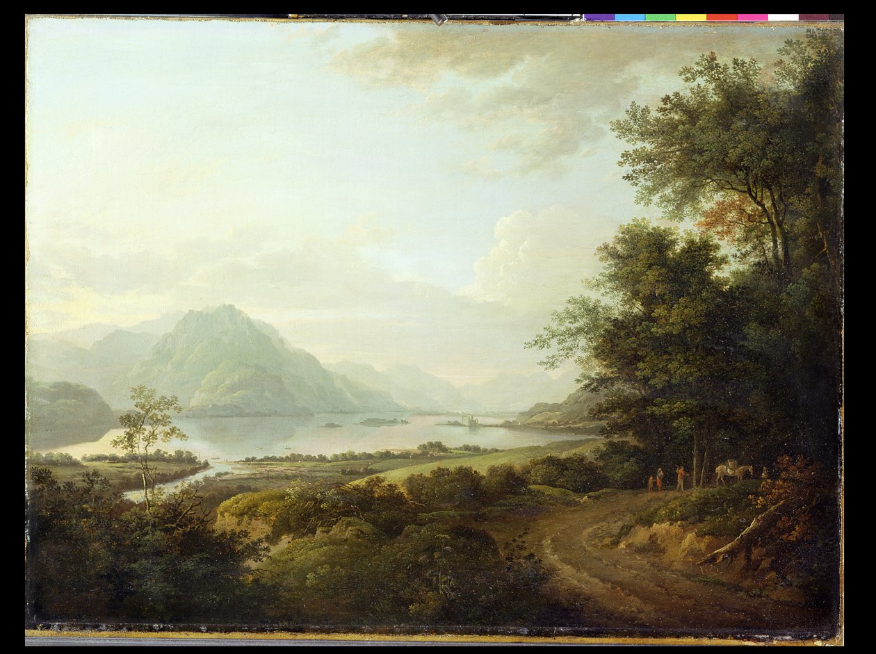 Loch Awe，Argyllshire，1780-1800 作者 亚历山大·纳斯米斯