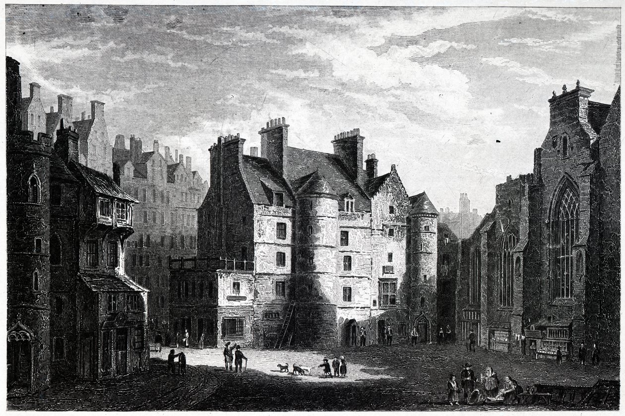 Edward Tdenbooth，爱丁堡，由Edward Finden（1791-1857）刻 作者 亚历山大·纳斯米斯